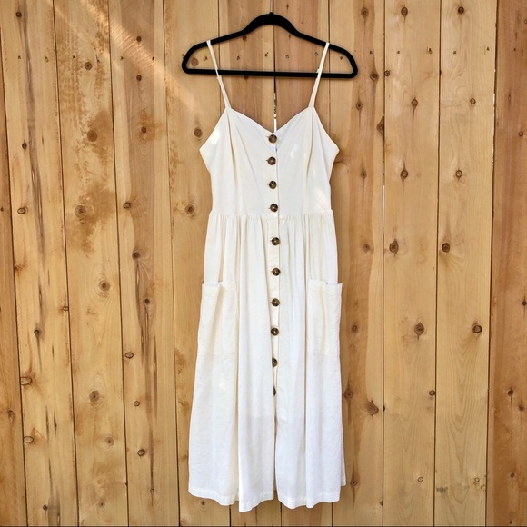 Urban Outfitters Dresses & Skirts - Urban Outfitters/COOPERATIVE Linen Midi Dress